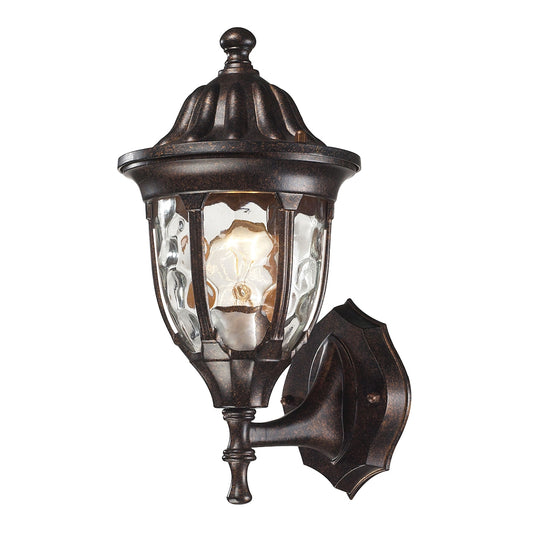 ELK SHOWROOM 45000/1 Glendale 13'' High 1-Light Outdoor Sconce - Regal Bronze