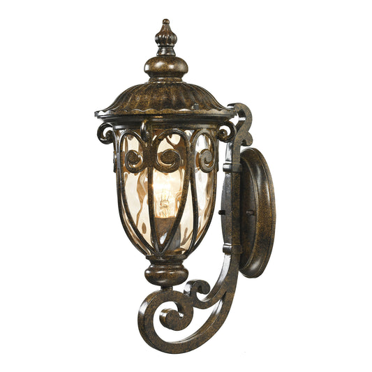 ELK SHOWROOM 45070/1 Logansport 18'' High 1-Light Outdoor Sconce - Hazelnut Bronze