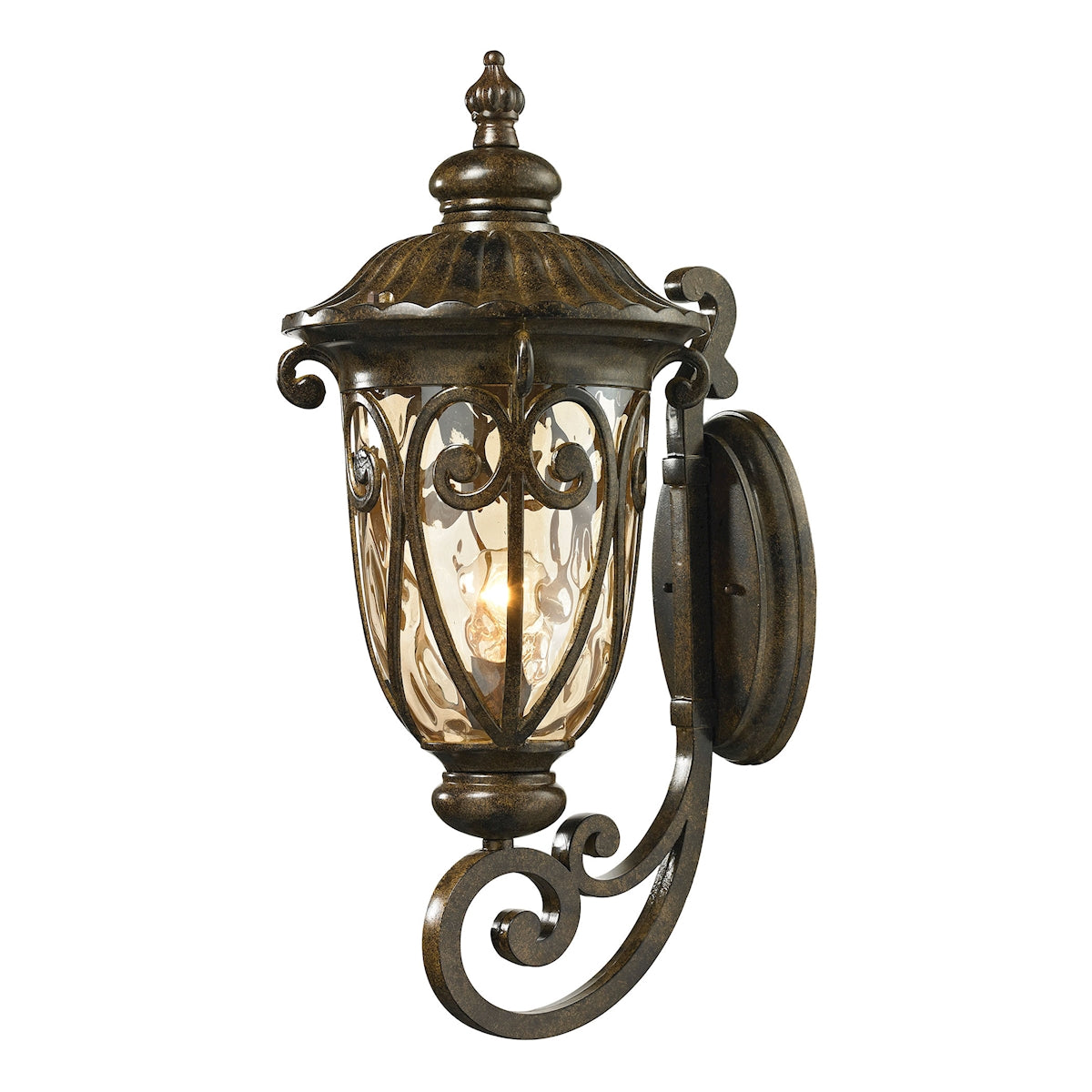 ELK SHOWROOM 45072/1 Logansport 24'' High 1-Light Outdoor Sconce - Hazelnut Bronze