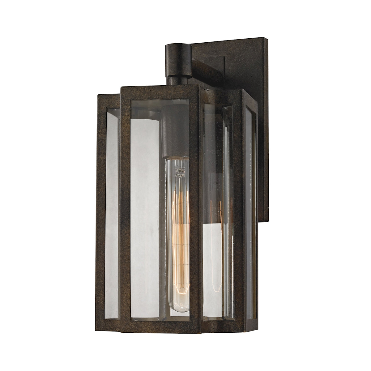 ELK SHOWROOM 45144/1 Bianca 13'' High 1-Light Outdoor Sconce - Hazelnut Bronze