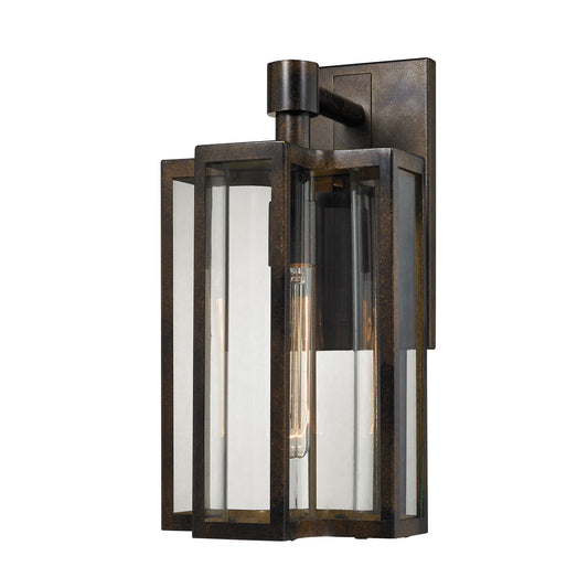 ELK SHOWROOM 45145/1 Bianca 16'' High 1-Light Outdoor Sconce - Hazelnut Bronze