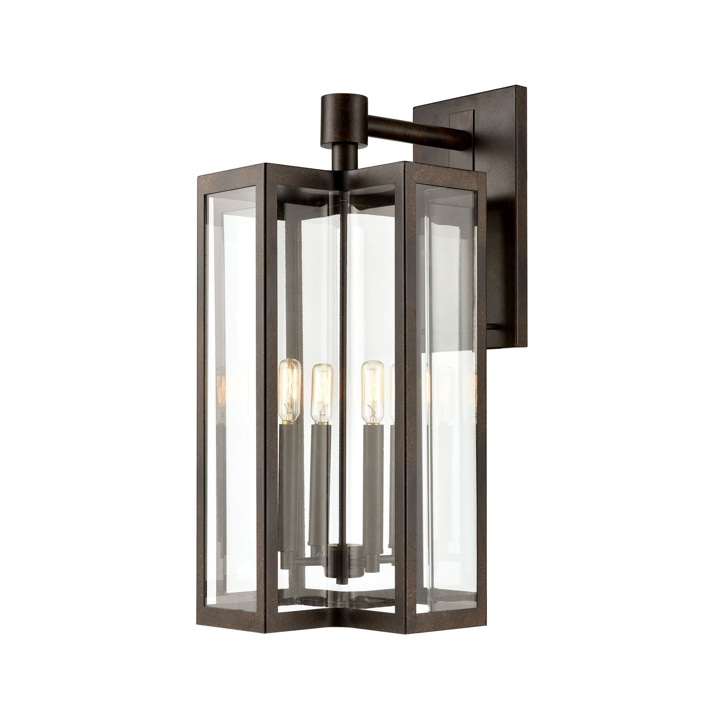 ELK SHOWROOM 45149/4 Bianca 25'' High 4-Light Outdoor Sconce - Hazelnut Bronze