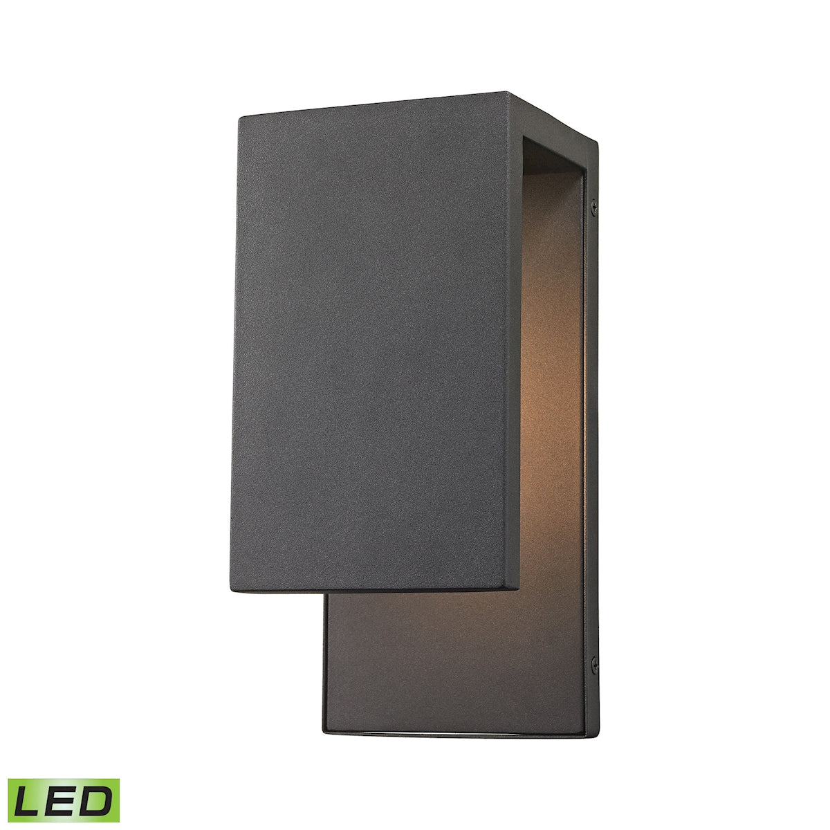 ELK SHOWROOM 45231/LED Pierre 11'' High 1-Light Outdoor Sconce - Textured Matte Black