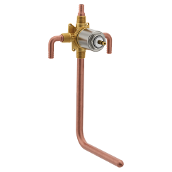 MOEN 45313 CFG Valves Roughin Cstn 1H Ts Cyc 8"Tub Ell Pex