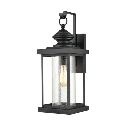 ELK SHOWROOM 45451/1 Minersville 21'' High 1-Light Outdoor Sconce - Matte Black