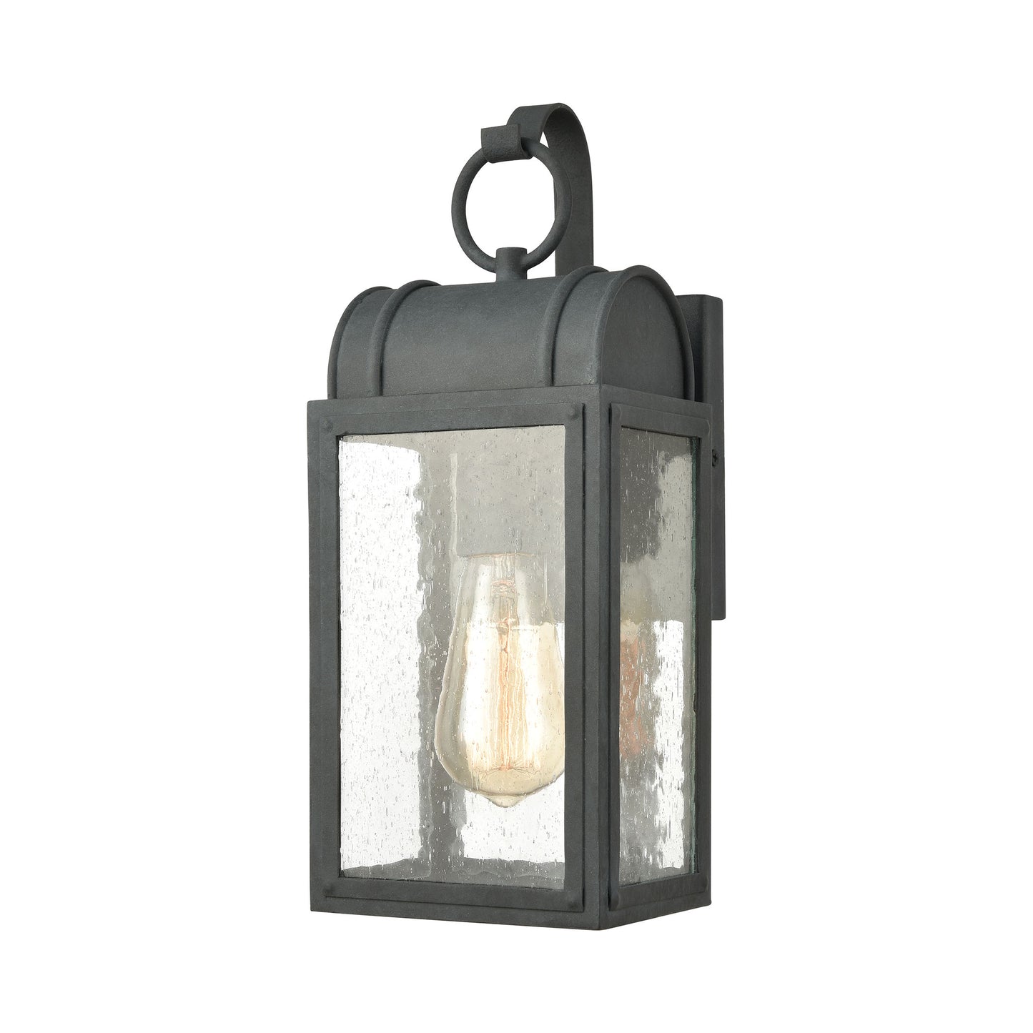 ELK SHOWROOM 45480/1 Heritage Hills 14'' High 1-Light Outdoor Sconce - Aged Zinc