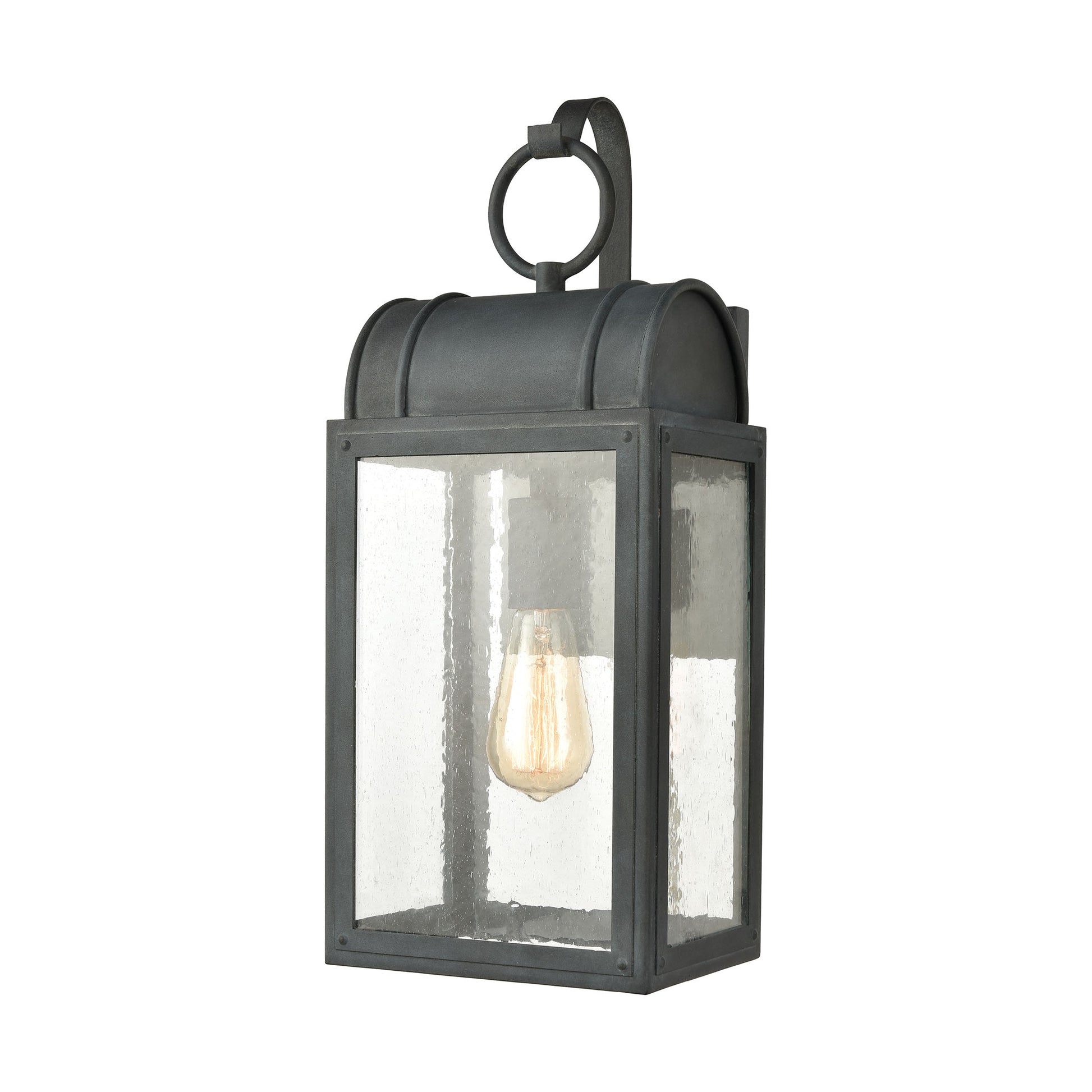 ELK SHOWROOM 45482/1 Heritage Hills 19'' High 1-Light Outdoor Sconce - Aged Zinc