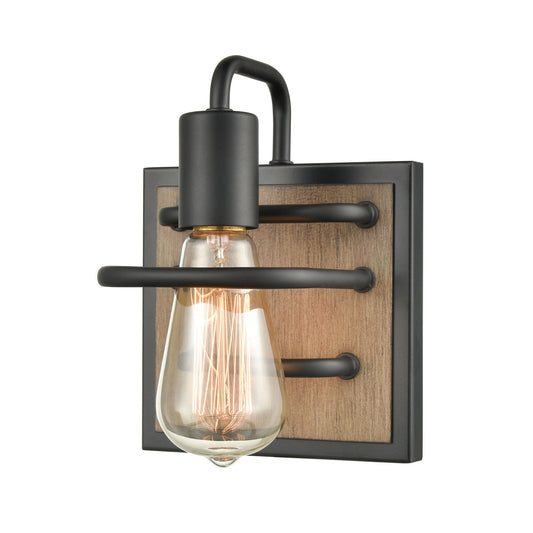 ELK SHOWROOM 45483/1 Copley 8'' High 1-Light Sconce - Matte Black