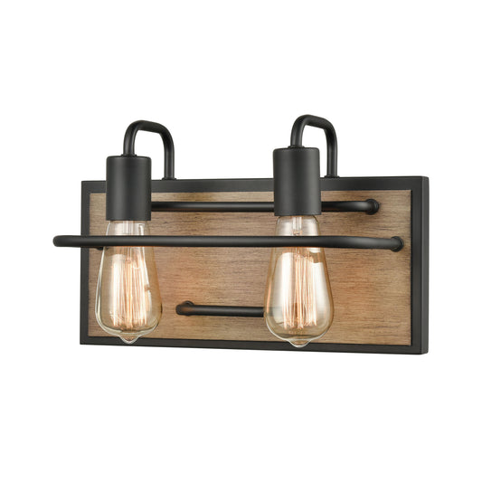 ELK SHOWROOM 45484/2 Copley 13'' Wide 2-Light Vanity Light - Matte Black