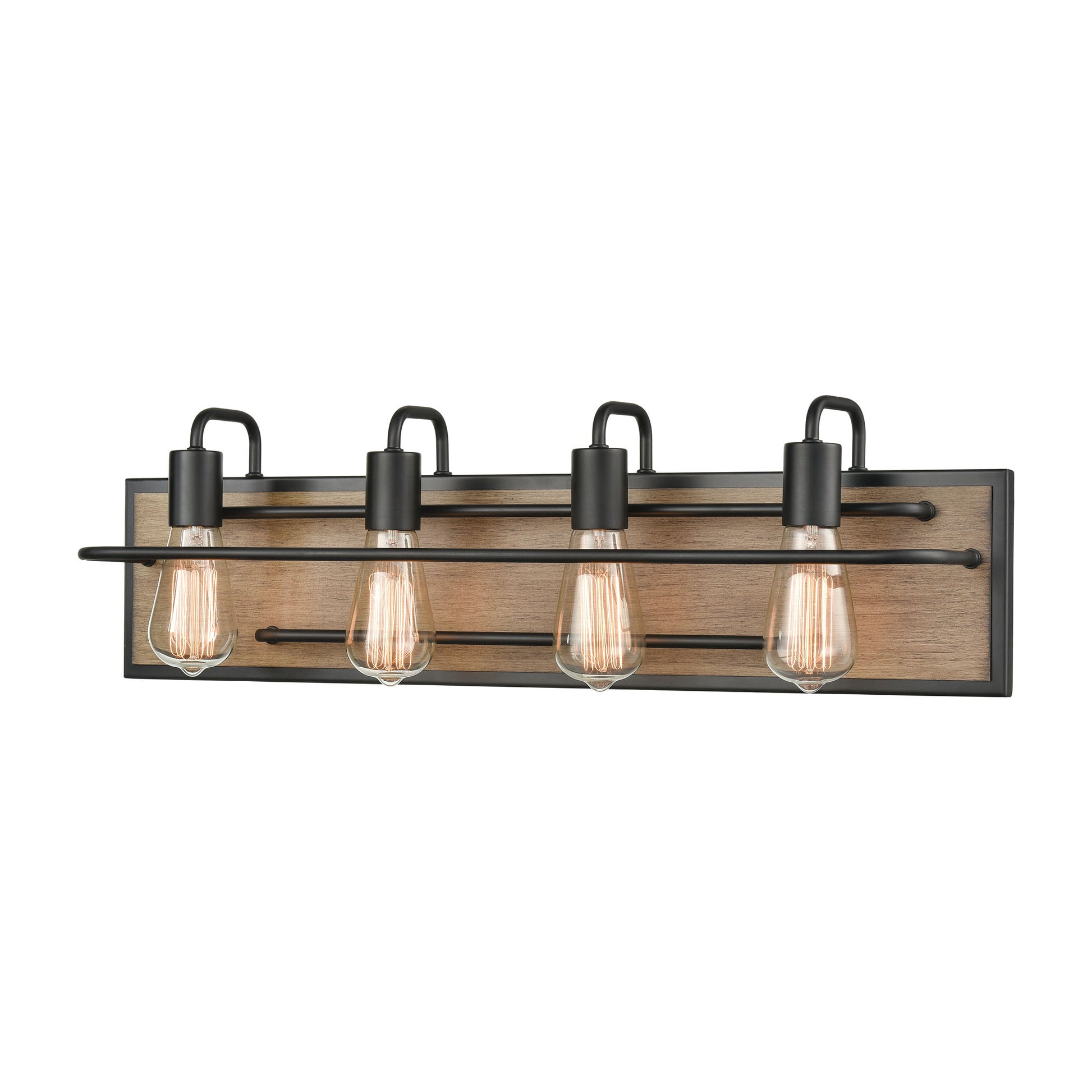 ELK SHOWROOM 45486/4 Copley 27'' Wide 4-Light Vanity Light - Matte Black