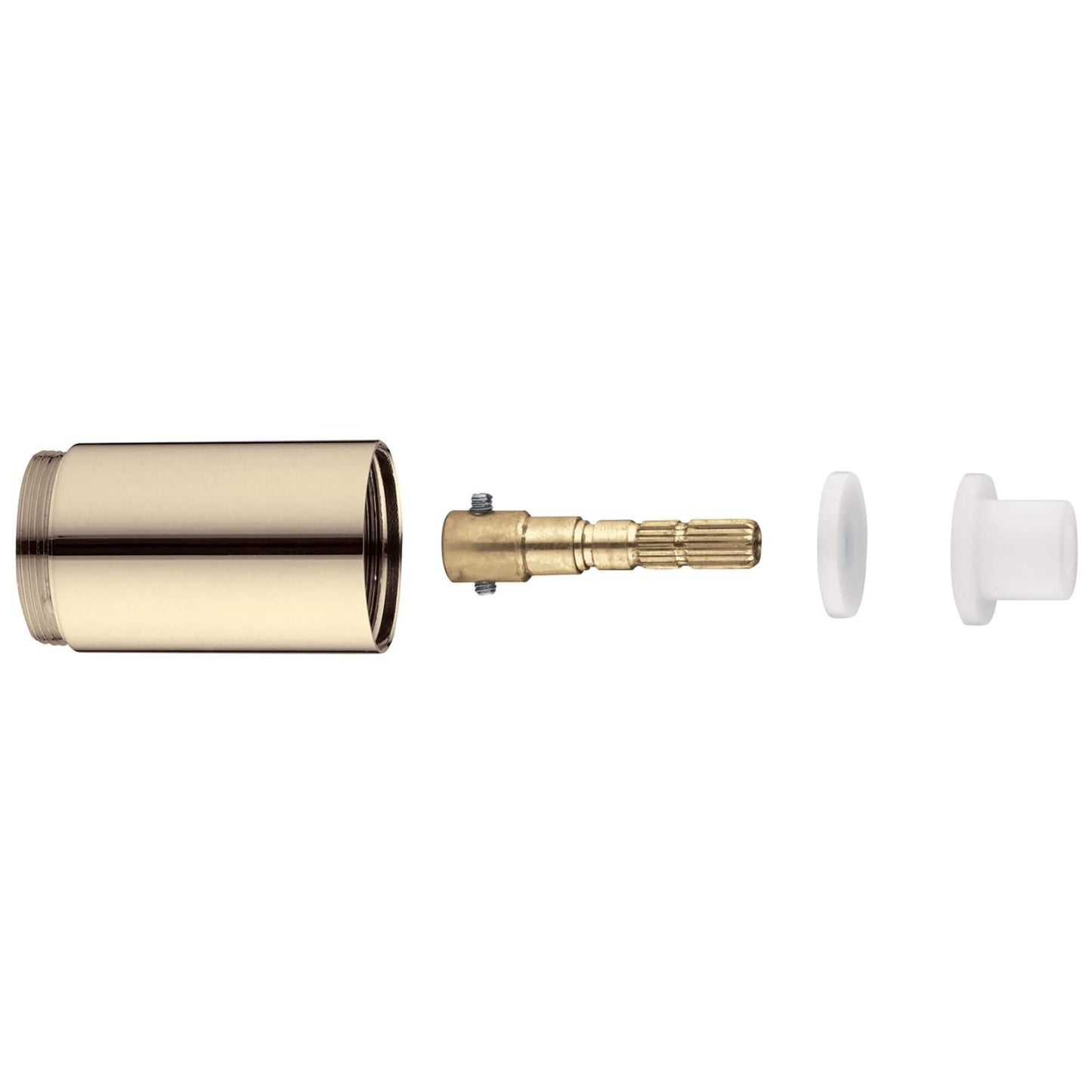 GROHE 45785R00 Universal Polished Brass Extension For Volume Control