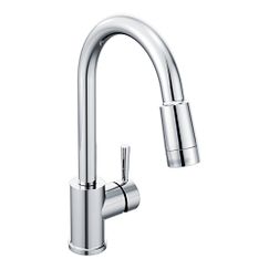 MOEN 46201 Edgestone  One-Handle Pulldown Kitchen Faucet In Chrome