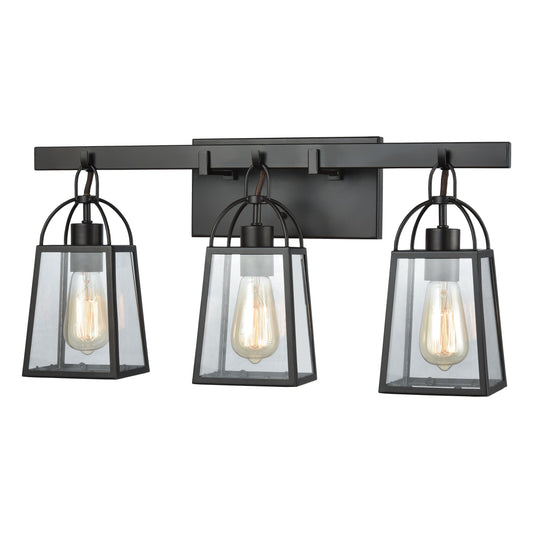 ELK SHOWROOM 46272/3 Barnside 24'' Wide 3-Light Vanity Light - Oil Rubbed Bronze