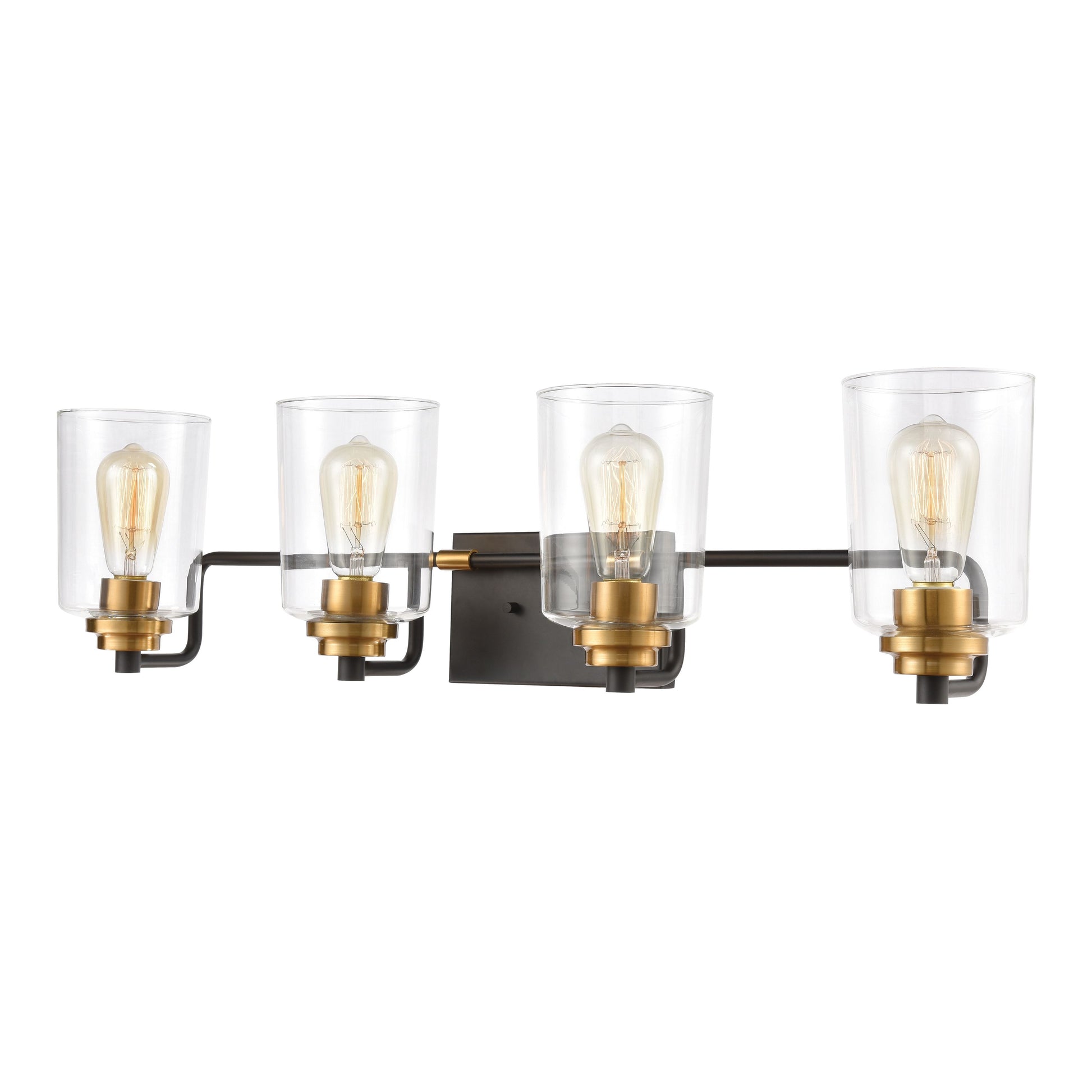 ELK SHOWROOM 46613/4 Robins 32'' Wide 4-Light Vanity Light - Matte Black