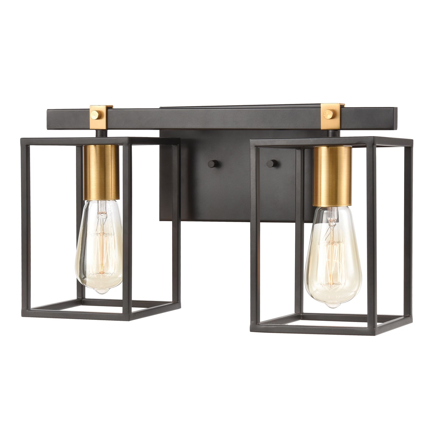 ELK SHOWROOM 46631/2 Cloe 16'' Wide 2-Light Vanity Light - Matte Black