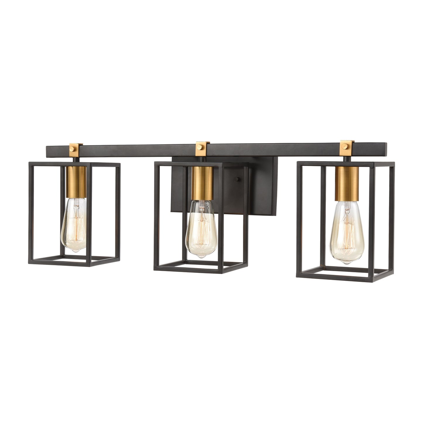 ELK SHOWROOM 46632/3 Cloe 26'' Wide 3-Light Vanity Light - Matte Black