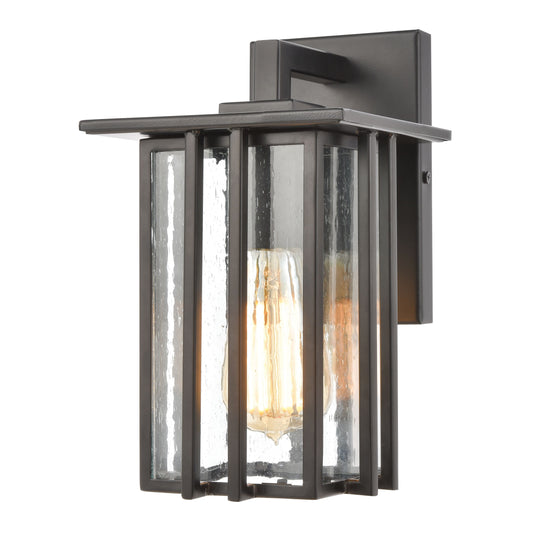 ELK SHOWROOM 46690/1 Radnor 10'' High 1-Light Outdoor Sconce - Matte Black