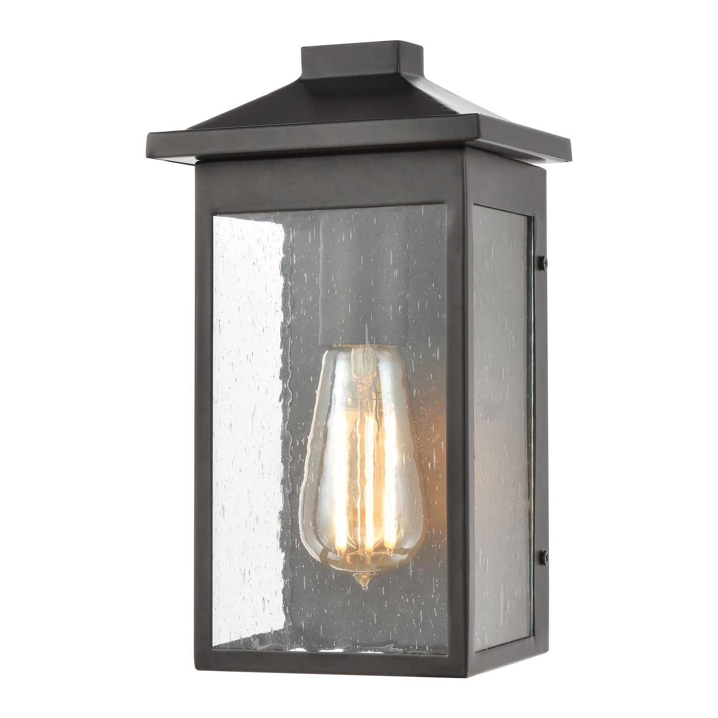 ELK SHOWROOM 46700/1 Lamplighter 11'' High 1-Light Outdoor Sconce - Matte Black