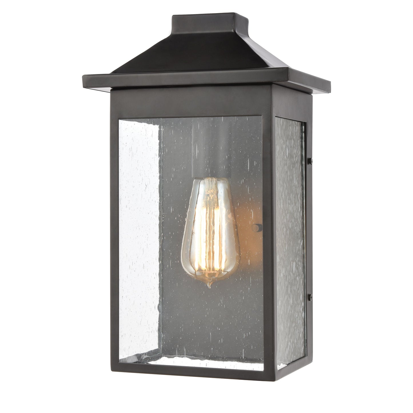 ELK SHOWROOM 46701/1 Lamplighter 13'' High 1-Light Outdoor Sconce - Matte Black