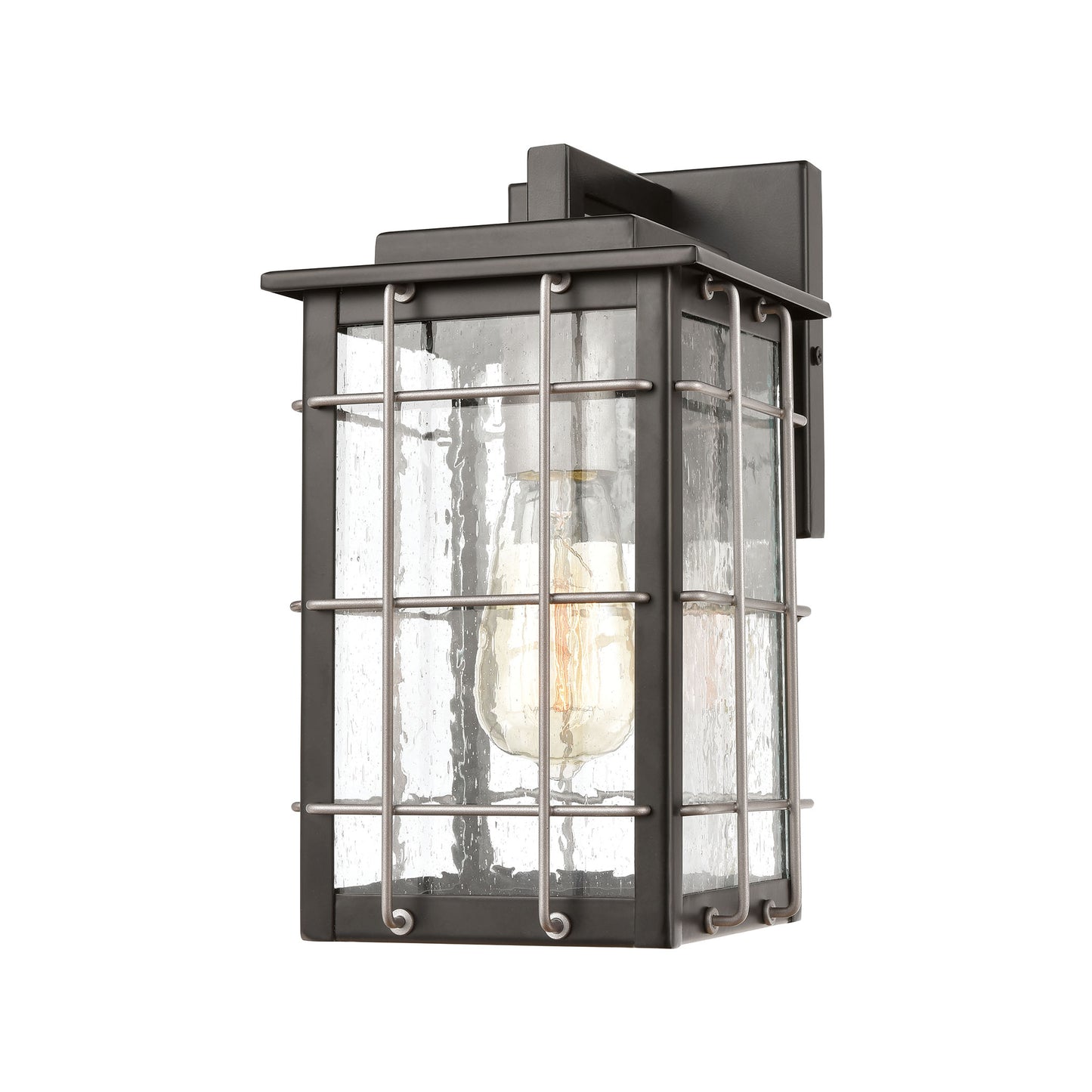 ELK SHOWROOM 46710/1 Brewster 11'' High 1-Light Outdoor Sconce - Matte Black