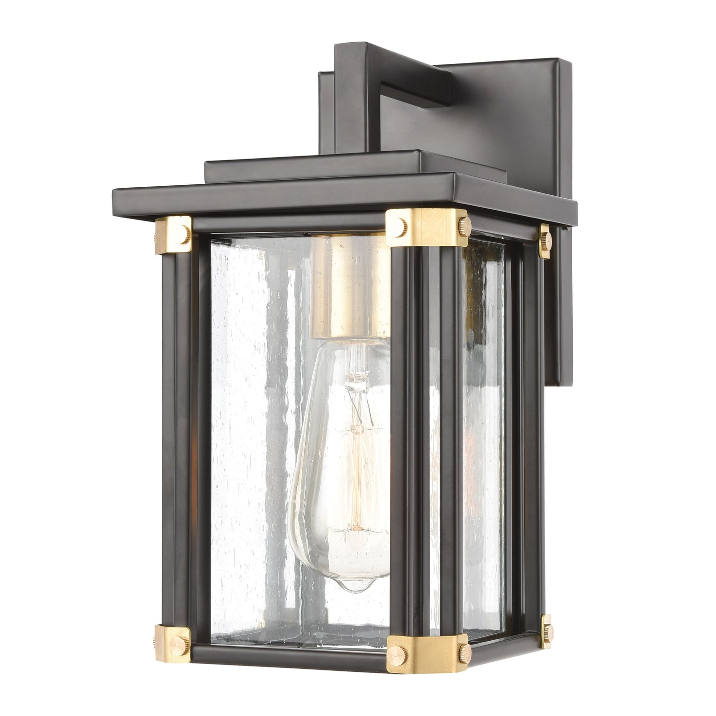 ELK SHOWROOM 46720/1 Vincentown 11'' High 1-Light Outdoor Sconce - Matte Black