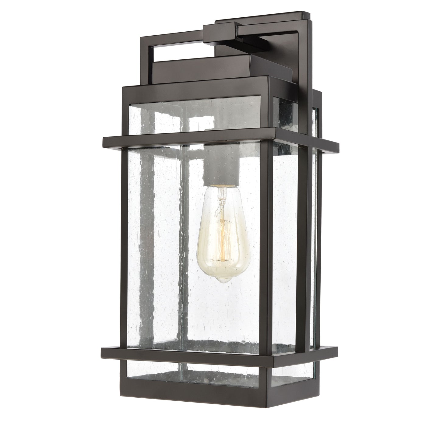 ELK SHOWROOM 46761/1 Breckenridge 19'' High 1-Light Outdoor Sconce - Matte Black