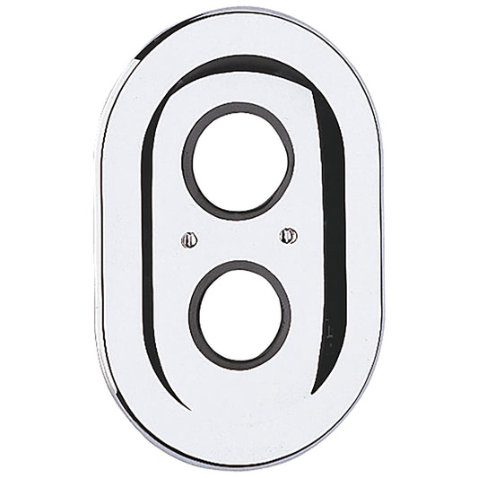 GROHE 47188000 Universal Chrome Escutcheon (Oval)