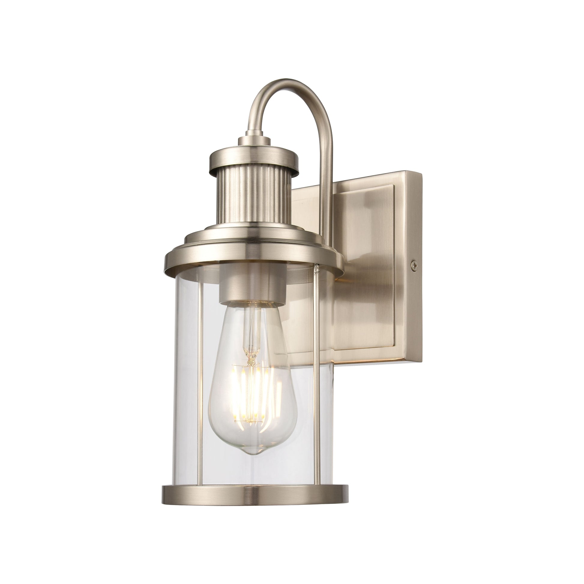 ELK SHOWROOM 47440/1 Millburn 12'' High 1-Light Sconce - Satin Nickel