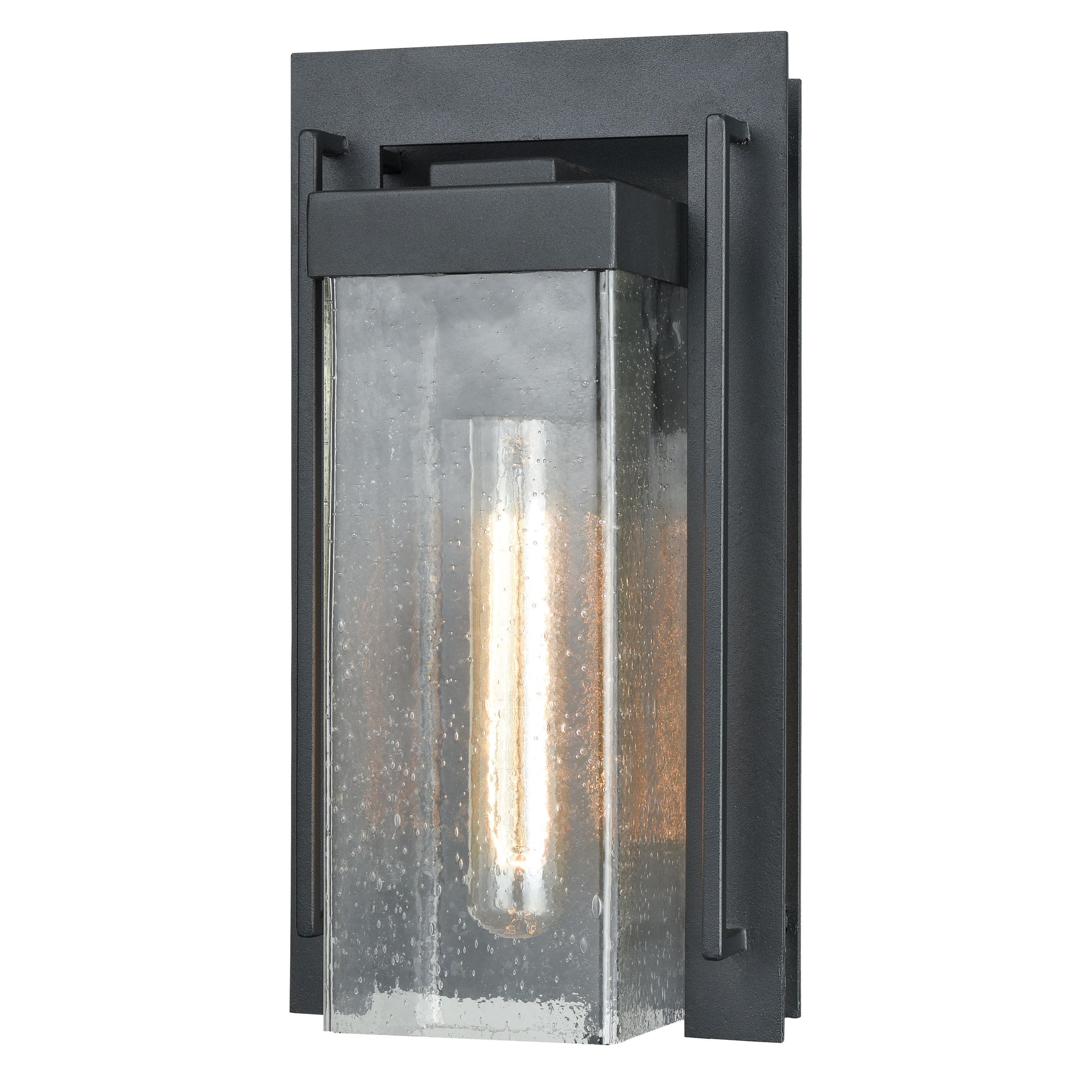 ELK SHOWROOM 47500/1 Overton 12'' High 1-Light Outdoor Sconce - Matte Black