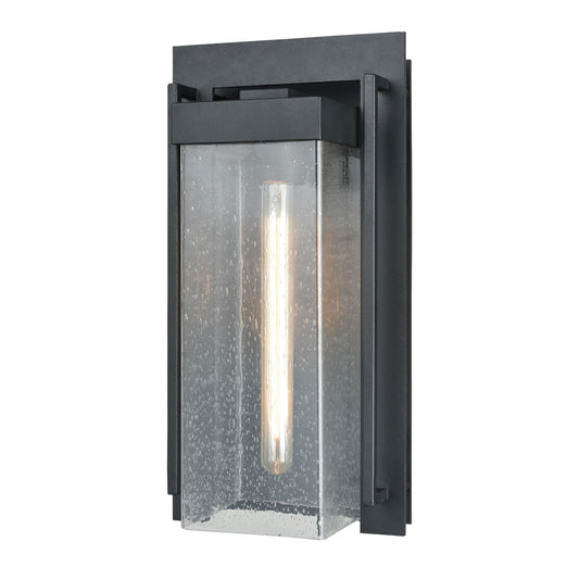 ELK SHOWROOM 47502/1 Overton 17'' High 1-Light Outdoor Sconce - Matte Black