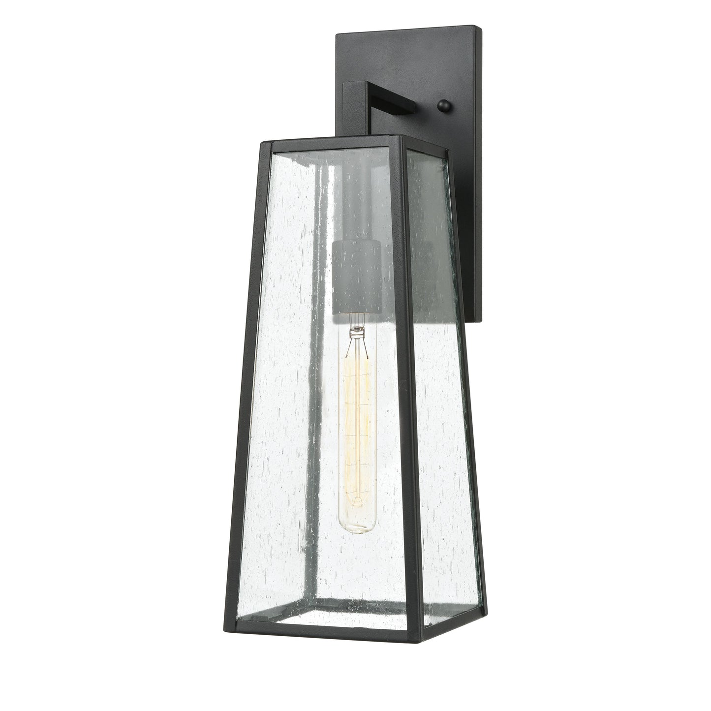 ELK SHOWROOM 47520/1 Meditterano 18'' High 1-Light Outdoor Sconce - Matte Black