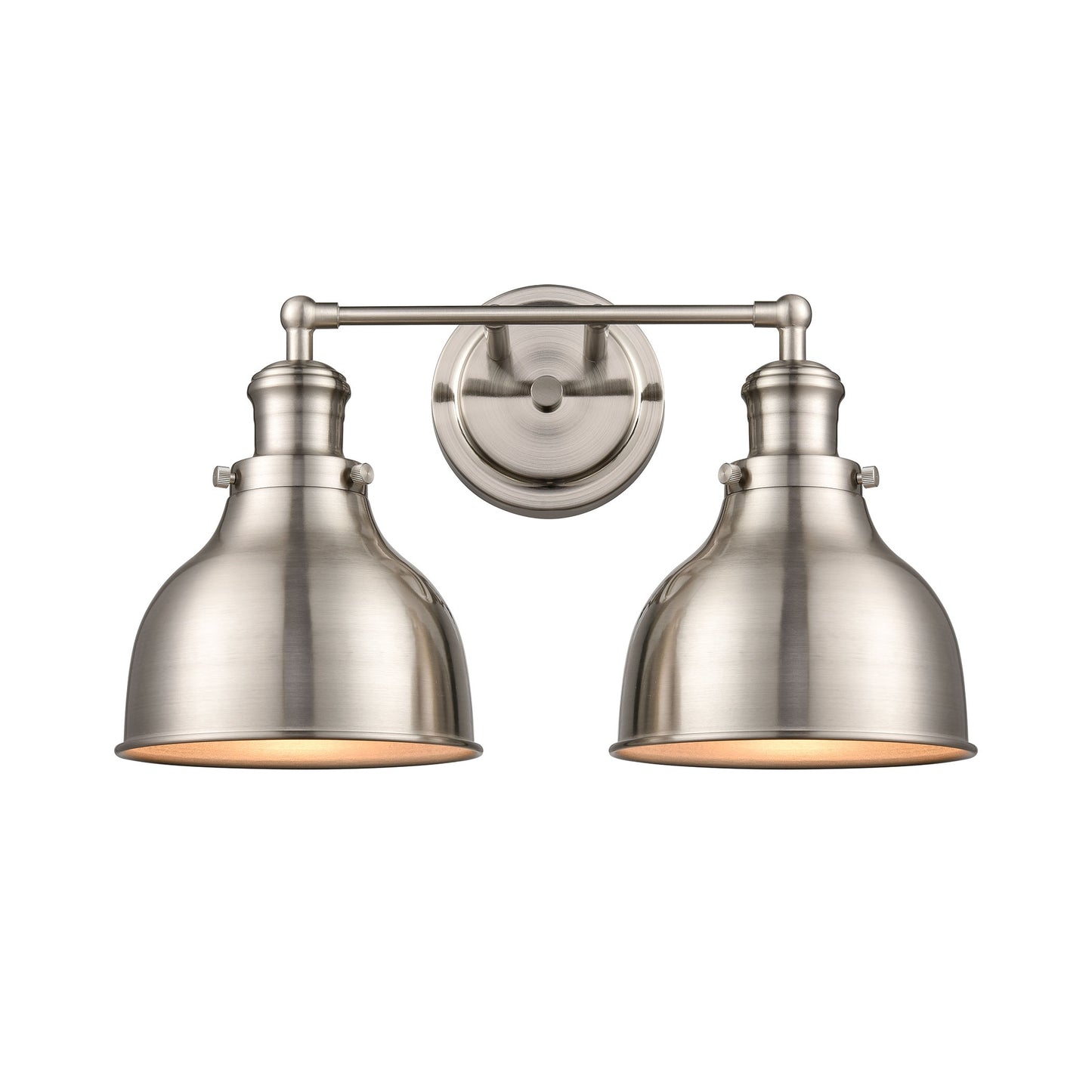 ELK SHOWROOM 47641/2 Haralson 17'' Wide 2-Light Vanity Light - Satin Nickel