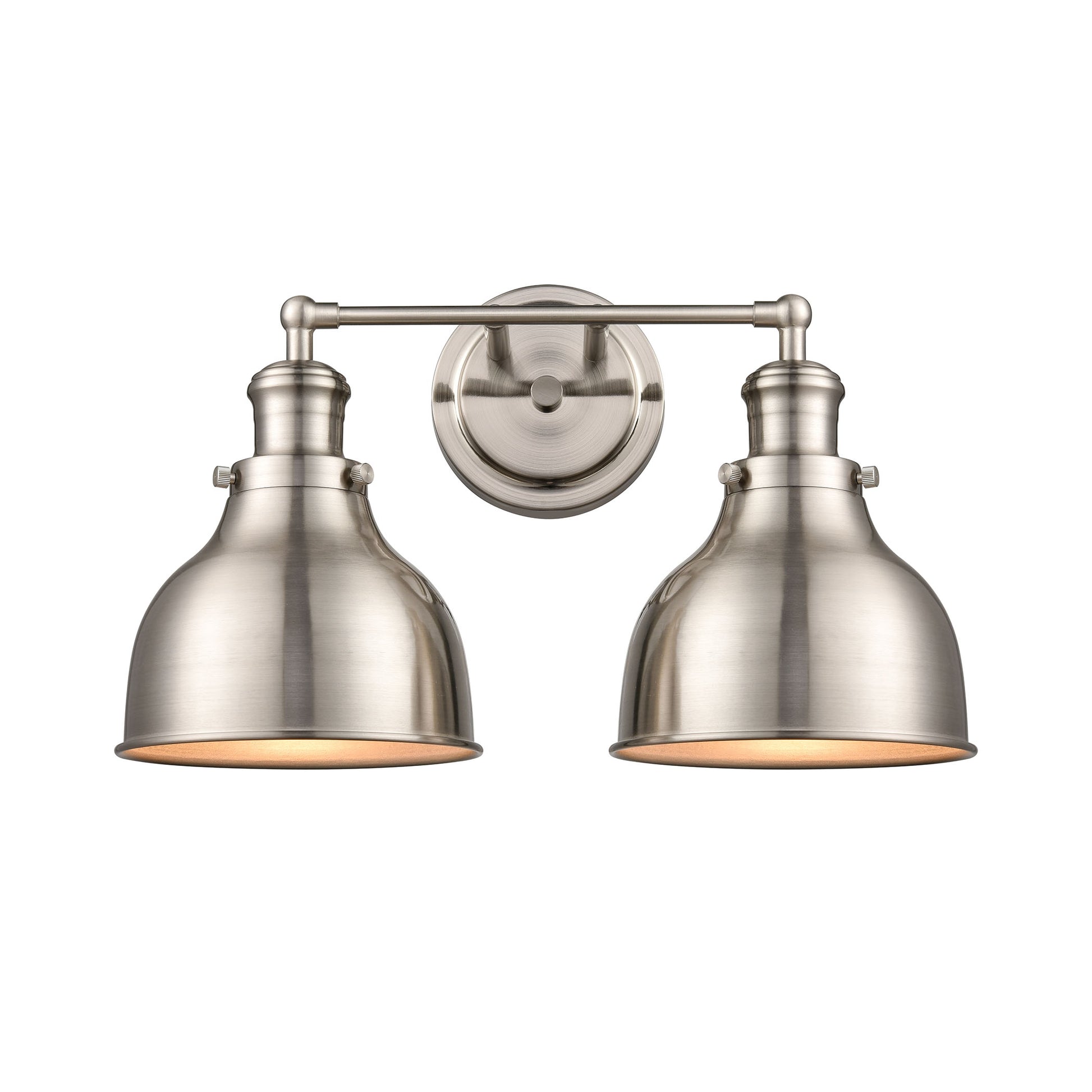 ELK SHOWROOM 47641/2 Haralson 17'' Wide 2-Light Vanity Light - Satin Nickel