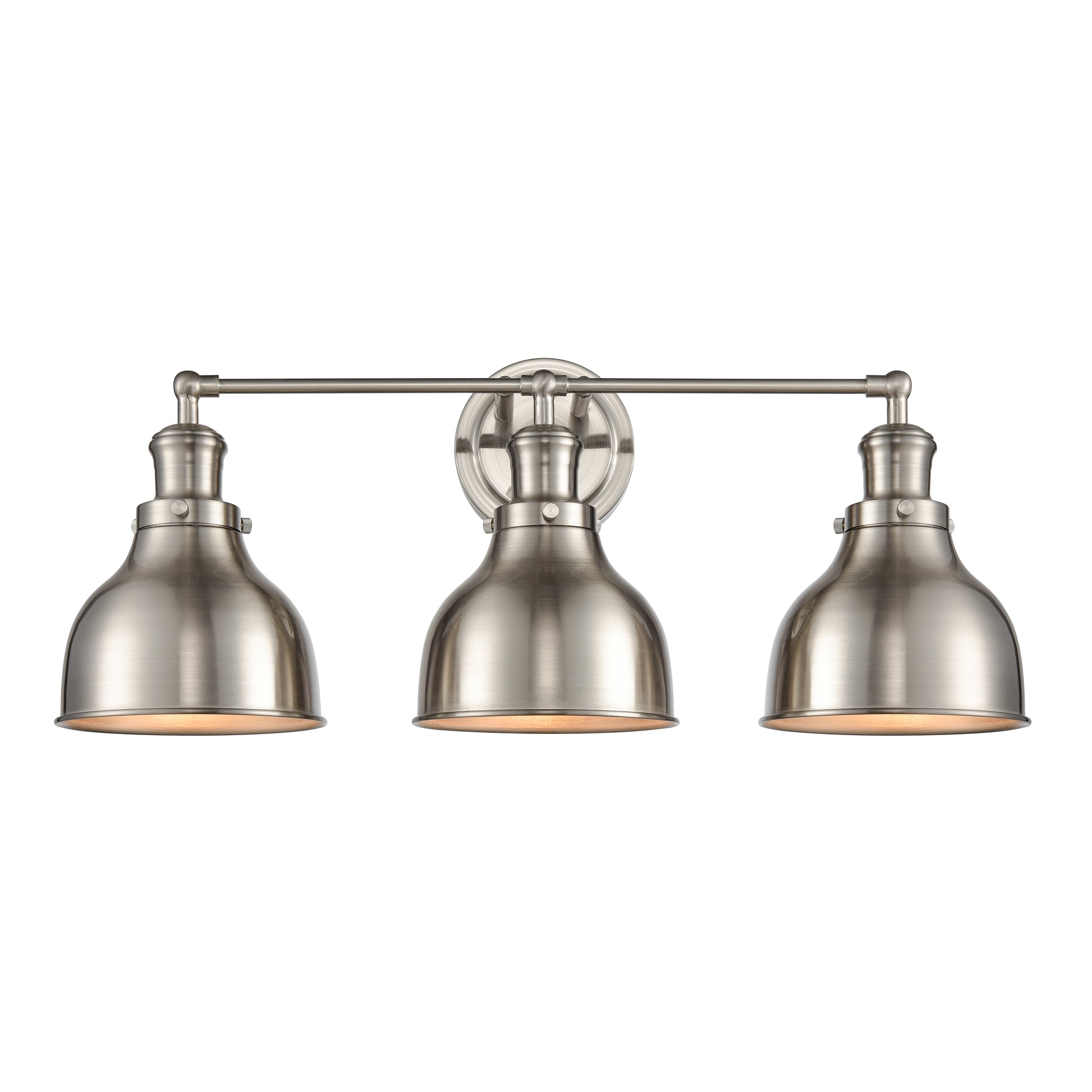 ELK SHOWROOM 47642/3 Haralson 24'' Wide 3-Light Vanity Light - Satin Nickel