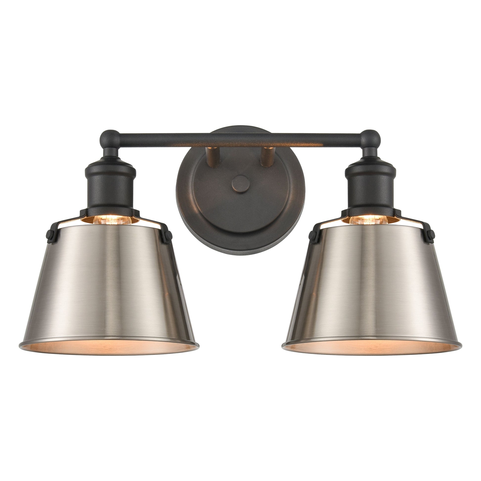 ELK SHOWROOM 47681/2 Holgate 15'' Wide 2-Light Vanity Light - Charcoal