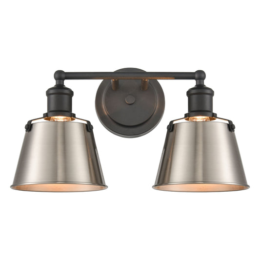 ELK SHOWROOM 47681/2 Holgate 15'' Wide 2-Light Vanity Light - Charcoal