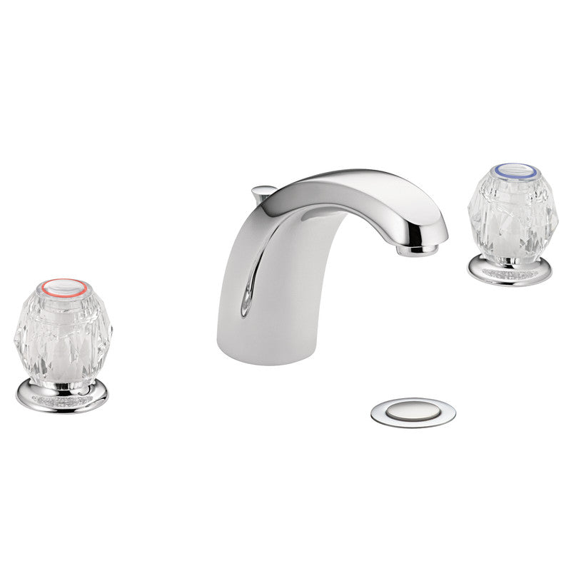 MOEN 4962 Chateau Chrome Two-Handle Bathroom Faucet