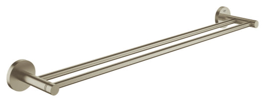 GROHE 40802EN1 Essentials Brushed Nickel 24" Double Towel Bar