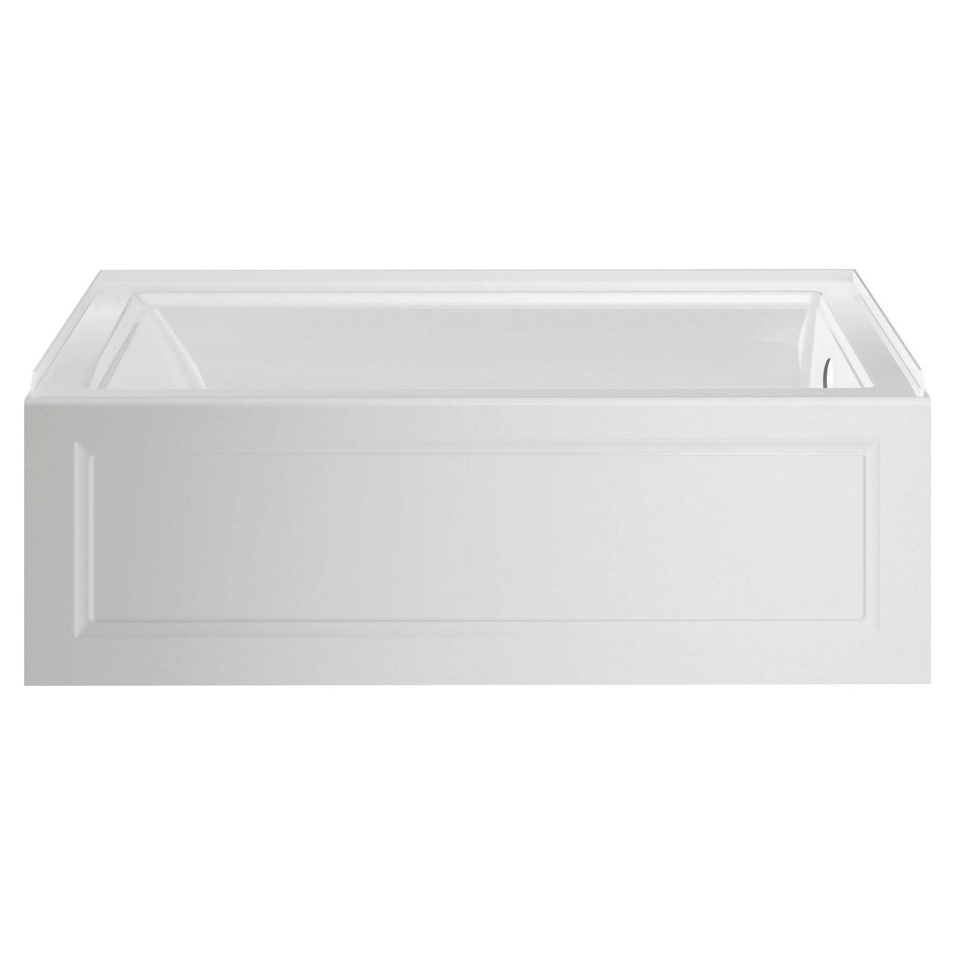 AMERICAN-STANDARD 2544102.020, Town Square S 60 x 32-Inch Integral Apron Bathtub With Right-Hand Outlet in White