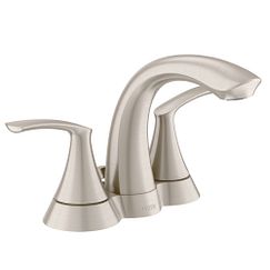 MOEN 5010SRN Seena  Two-Handle Bathroom Faucet In Spot Resist Brushed Nickel
