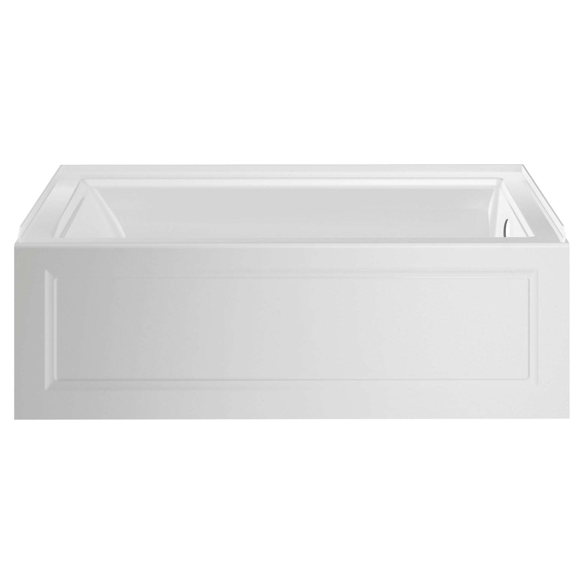 AMERICAN-STANDARD 2545102.020, Town Square S 60 x 30-Inch Integral Apron Bathtub With Right-Hand Outlet in White