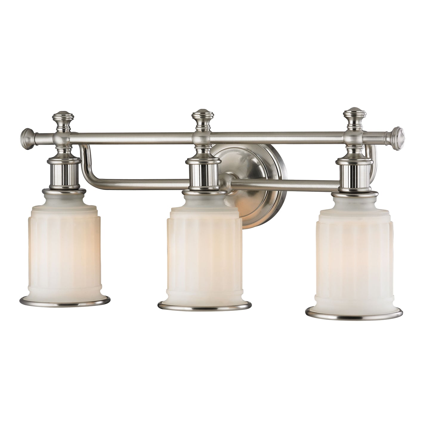 ELK SHOWROOM 52002/3 Acadia 22'' Wide 3-Light Vanity Light - Brushed Nickel