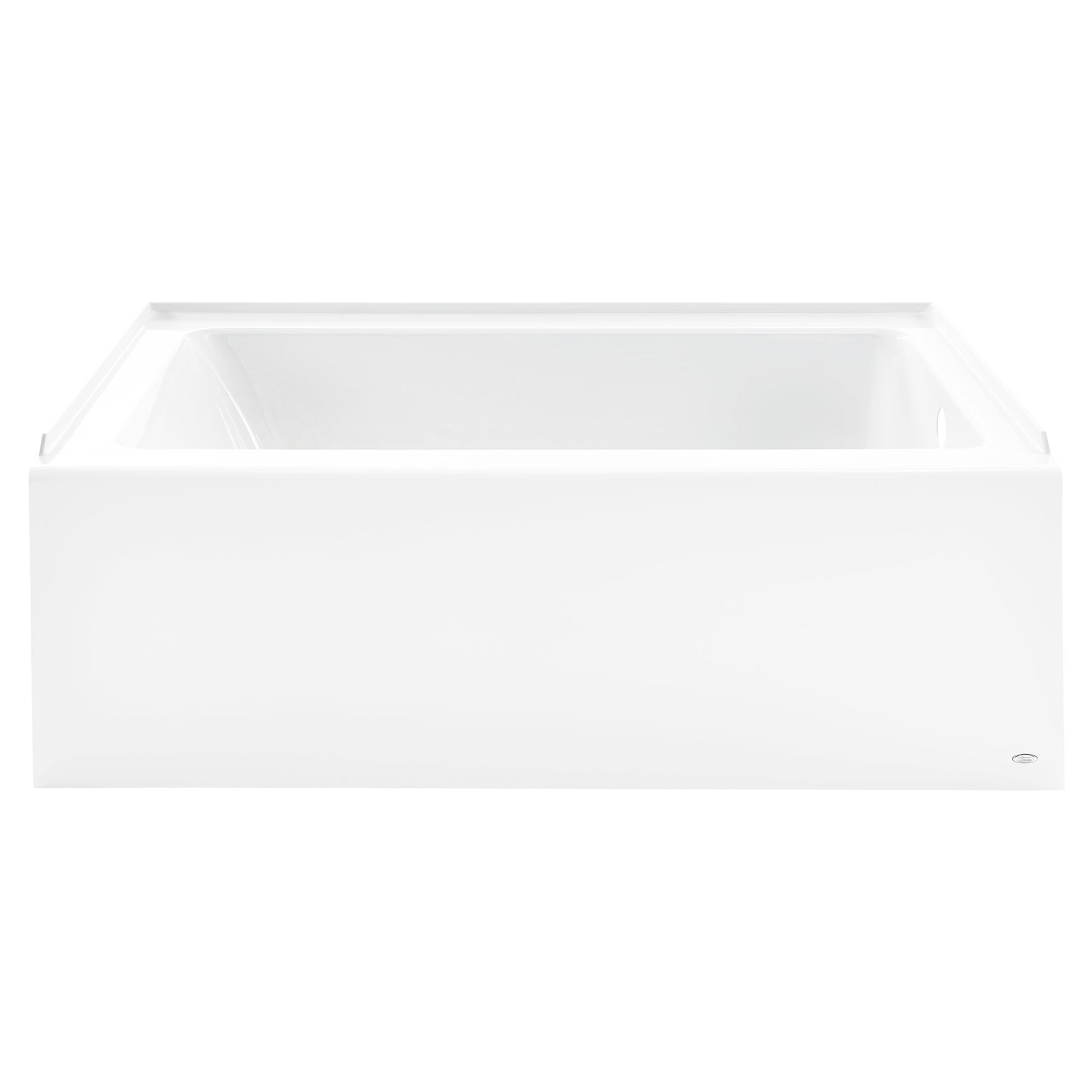 AMERICAN-STANDARD 2946102.011, Studio 60 x 32-Inch Integral Apron Bathtub With Right-Hand Outlet in Arctic