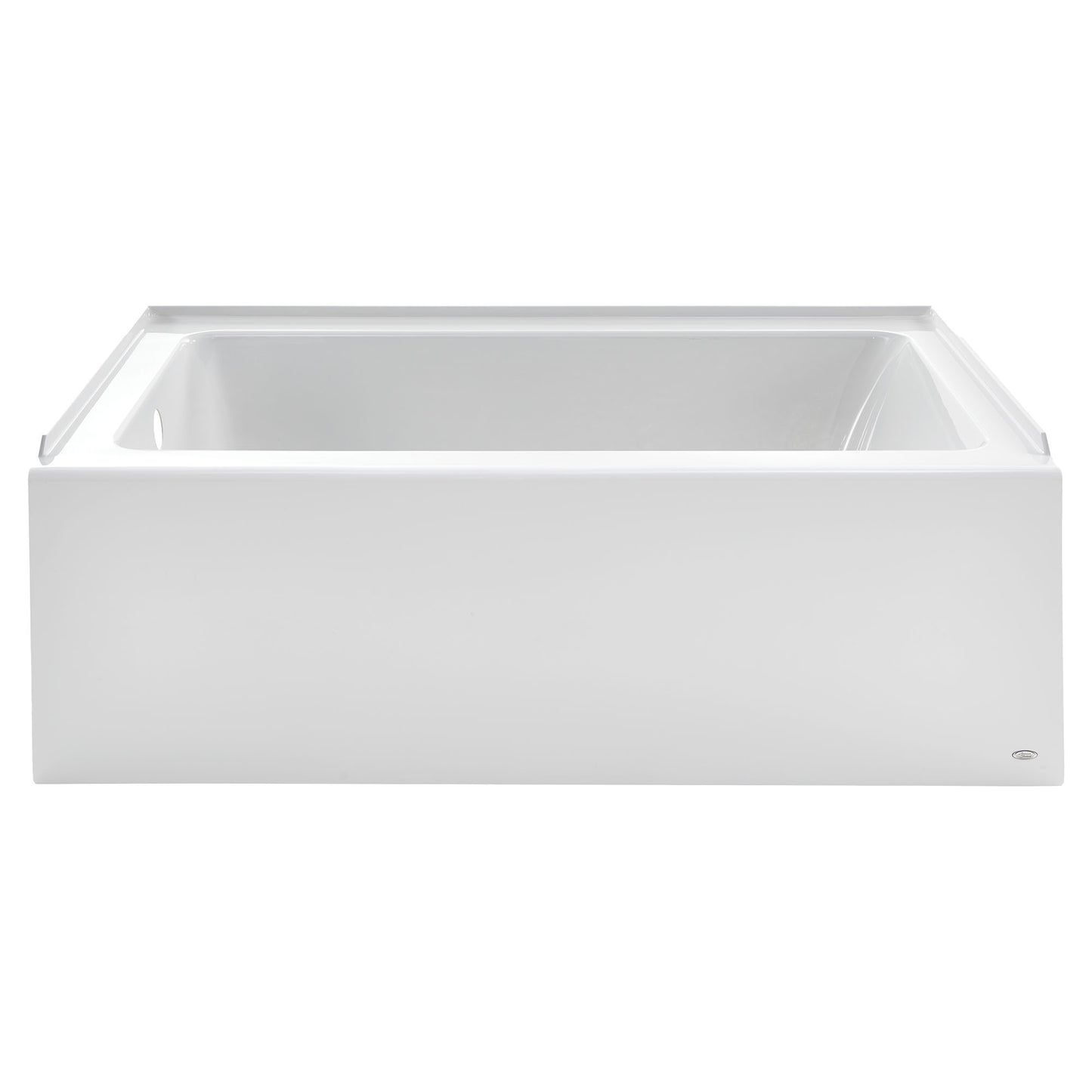 AMERICAN-STANDARD 2946202.020, Studio 60 x 32-Inch Integral Apron Bathtub With Left-Hand Outlet in White