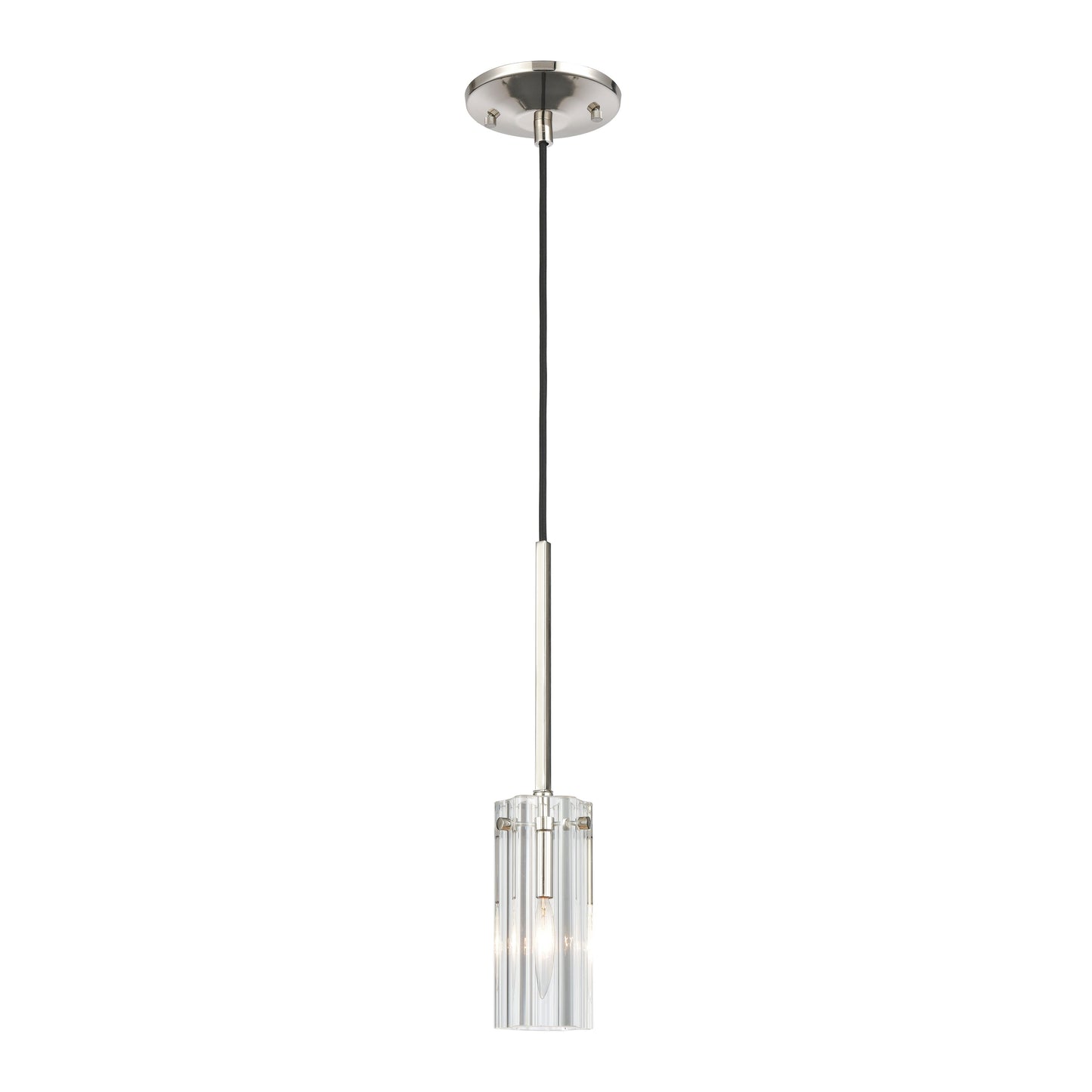 ELK SHOWROOM 55069/1 Spynx 3'' Wide 1-Light Mini Pendant - Polished Nickel