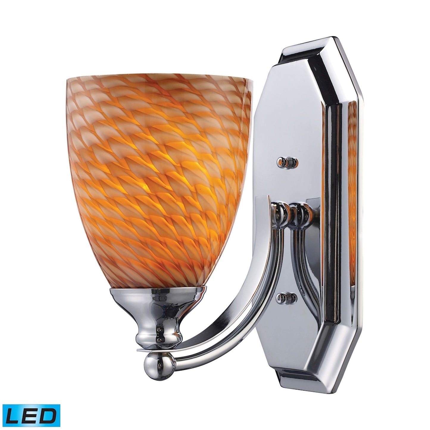 ELK SHOWROOM 570-1C-C-LED Mix and Match Vanity 5'' Wide 1-Light Vanity Light - Polished Chrome