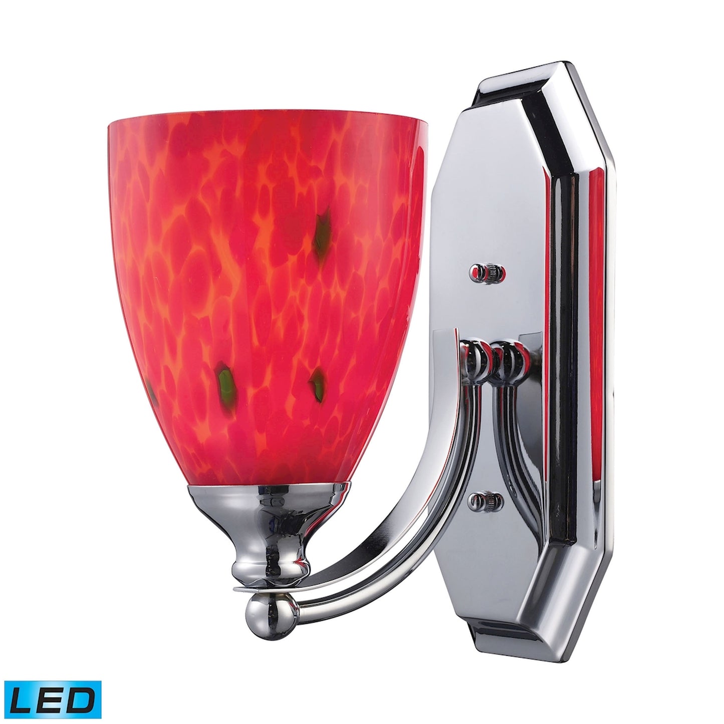 ELK SHOWROOM 570-1C-FR-LED Mix and Match Vanity 5'' Wide 1-Light Vanity Light - Polished Chrome