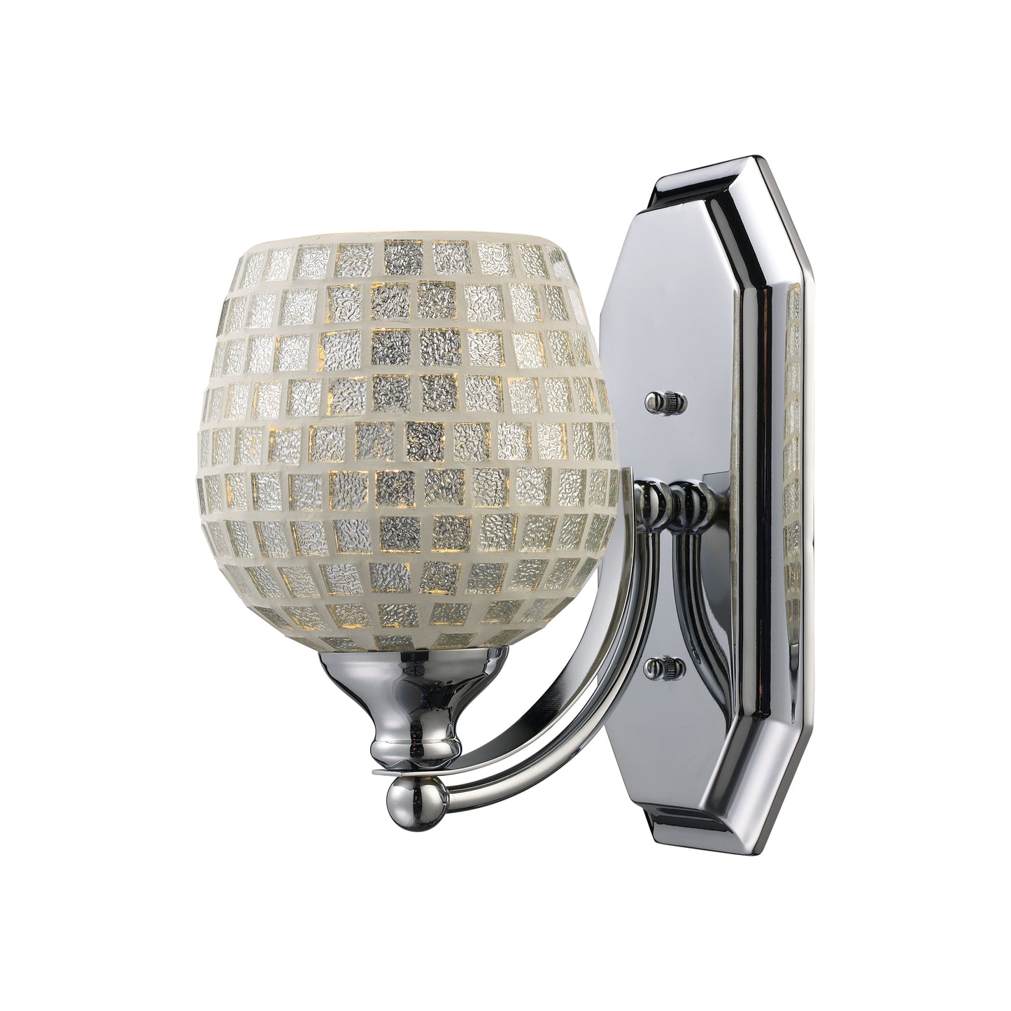 ELK SHOWROOM 570-1C-SLV Mix and Match Vanity 5'' Wide 1-Light Vanity Light - Polished Chrome