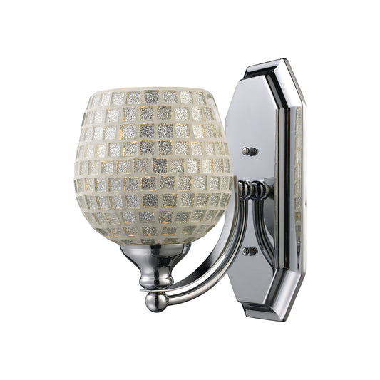 ELK SHOWROOM 570-1C-SLV Mix and Match Vanity 5'' Wide 1-Light Vanity Light - Polished Chrome