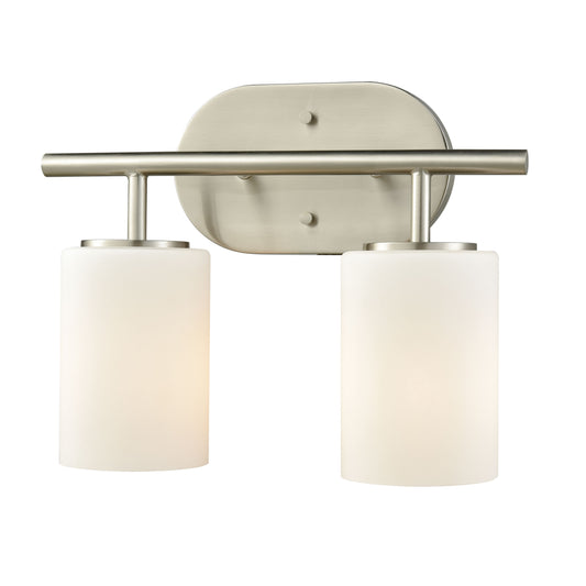 ELK SHOWROOM 57131/2 Pemlico 13'' Wide 2-Light Vanity Light - Satin Nickel